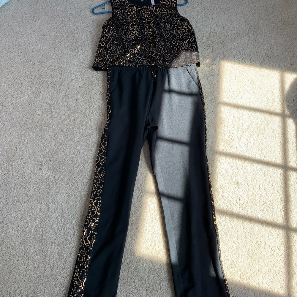 Jumpsuit with sequins